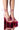 Front View Azalea Wang Push Your Limit Chunky Sandal In Pink