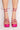 Back View Azalea Wang Push Your Limit Chunky Sandal In Pink