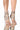 Side View Azalea Wang Put A Ring On It Stiletto Bootie Sandal In Nude