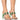 Front View Azalea Wang Pyper Green Gem Embellished Sandal