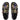 Back View Azalea Wang Quinby Brocade Clog In Black