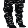 Front View Azalea Wang Raiden Stiletto Boot