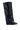 Back View Azalea Wang Railay Black Knee High Wedge Boot