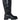 Side View Azalea Wang Raimo Black Silver Hardware Boot