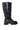 Side View Azalea Wang Raimo Black Silver Hardware Boot