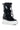 Back View Azalea Wang Randolph Lace Up High Top Sneaker Boot In Black