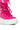 Full View Azalea Wang Randolph Lace Up High Top Sneaker Boot In Fuchsia