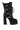 Side View Azalea Wang Ravina Black Platform Bootie