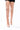 Back View Azalea Wang Ready Or Not Thigh High Stiletto Boot In Nude in Nude