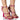 Front View Azalea Wang Really That Girl Stiletto Sandal In Pink