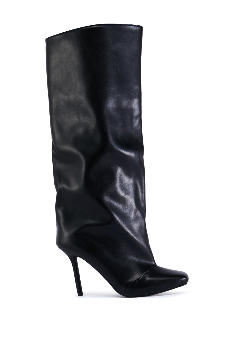 AZALEA WANG REBELITE BLACK STILETTO BOOT view 0