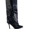 Back View Azalea Wang Rebelite Black Stiletto Boot