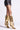 Front View Azalea Wang Rebelite Gold Stiletto Boot