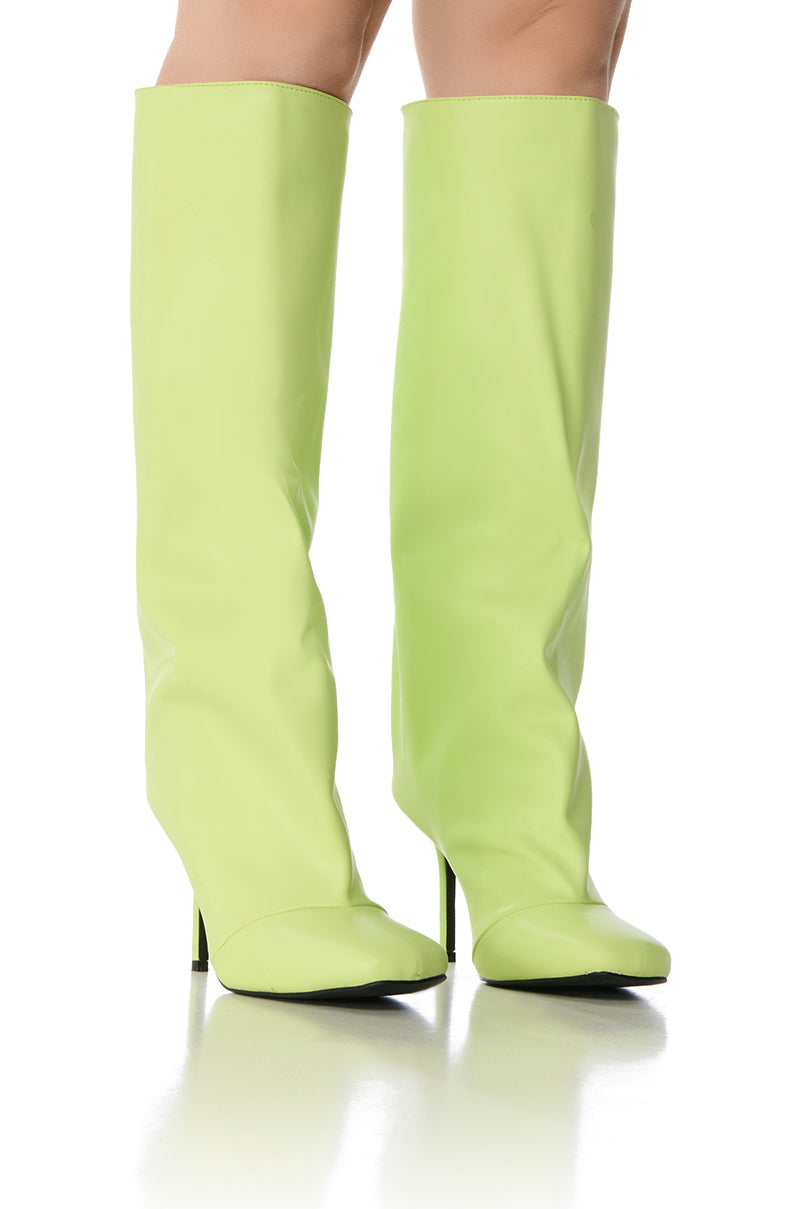 AZALEA WANG REBELITE LIME BOOT view 0