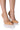 Front View Azalea Wang Recipe For Success Stiletto Patent Pump In Nude