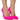 Front View Azalea Wang Recipe Stiletto Classic Pump In Fuchsia