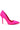 Side View Azalea Wang Recipe Stiletto Classic Pump In Fuchsia