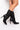 Side View Azalea Wang Reckless Nights Chunky Bootie In Black