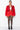 Extra View Azalea Wang Red Nolla Faux Fur Arms Croc Moto Jacket