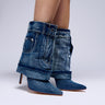 Front View Azalea Wang Reeves Stiletto Bootie