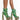 Front View Azalea Wang Richie Rich Chunky Bootie In Green