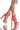 Side View Azalea Wang Richie Rich Chunky Bootie In Red