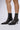 Front View Azalea Wang Ridley Black Embellished Bootie