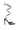 Side View Azalea Wang Riss Bling Lace Up Pump In Black