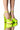 Front View Azalea Wang Rock My World Sandal In Green