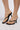 Front View Azalea Wang Rodolfo Black Thong Toe Stiletto Sandal