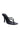 Back View Azalea Wang Rodolfo Black Thong Toe Stiletto Sandal