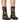 Front View Azalea Wang Rowena Camo Rhinestone Bootie