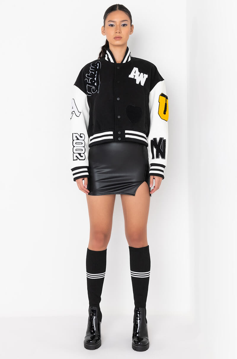 Extra View Azalea Wang Ruela Varsity Jacket
