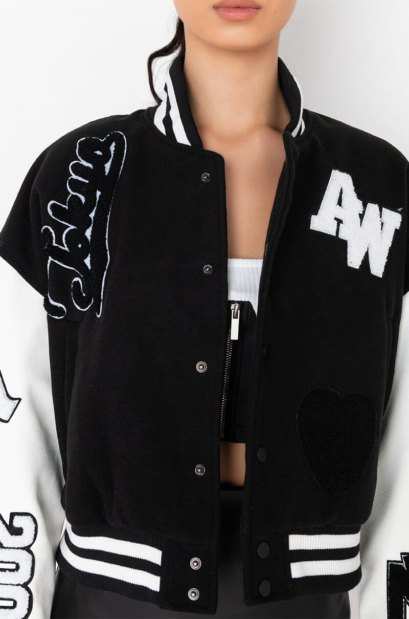 Extra View Azalea Wang Ruela Varsity Jacket