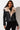 Side View Azalea Wang Rumour Has It Faux Fur Lined Moto Jacket in Black Taupe