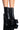 Front View Azalea Wang Run Away Chunky Bootie In Black