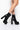 Side View Azalea Wang Run Away Chunky Bootie In Black