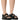 Front View Azalea Wang Sandie Black Sandal