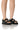 Front View Azalea Wang Sandie Black Sandal