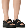 Front View Azalea Wang Sandie Black Sandal