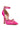 Back View Azalea Wang Sasha Buckle Strap Pump In Pink