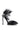 Side View Azalea Wang Seine Black Feather And Diamond Embellished Pump