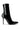 Side View Azalea Wang Serenity Patent Stretch Bootie In Blackpatent