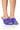 Front View Azalea Wang Shana Purple Fuzzy Pump