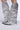 Front View Azalea Wang Shawnee Silver Cowboy Boot