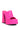 Back View Azalea Wang Sheba Chunky Mule In Pink