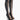 Front View Azalea Wang Sheer Luck Stiletto Boot In Black