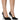 Front View Azalea Wang Shelley Black Patent Pump