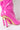 Full View Azalea Wang Shes On Fire Stiletto Bootie In Pink