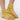 Front View Azalea Wang Shoshone Yellow Mesh Sandal